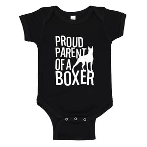 Baby Onesie Proud Boxer Parent 100% Cotton Infant Bodysuit