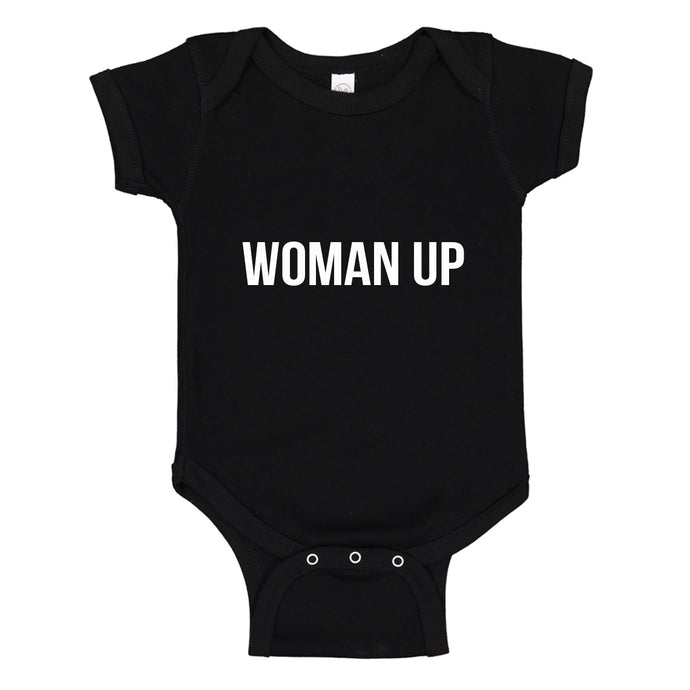 Baby Onesie Woman Up 100% Cotton Infant Bodysuit