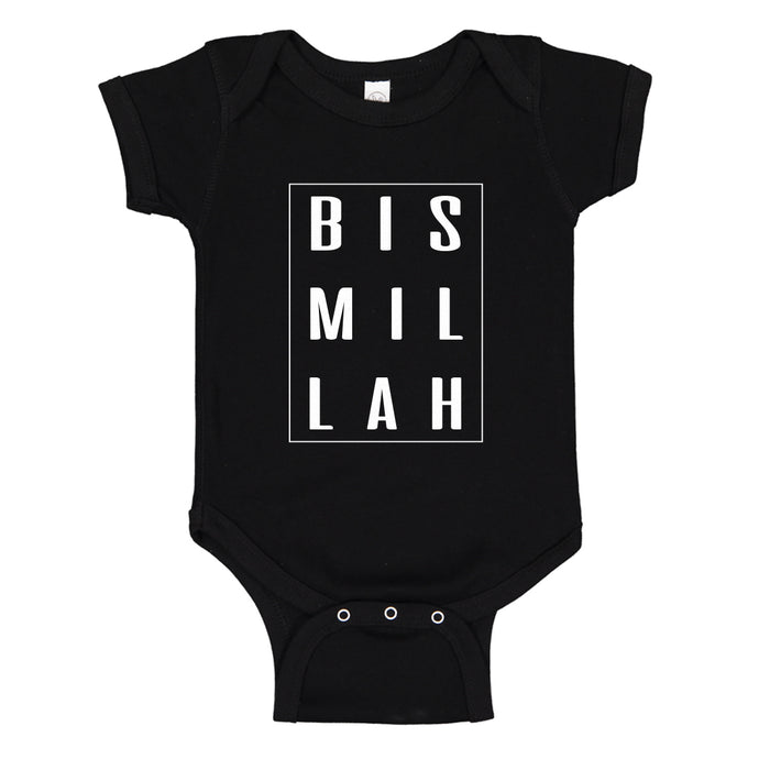 Baby Onesie Bismillah 100% Cotton Infant Bodysuit