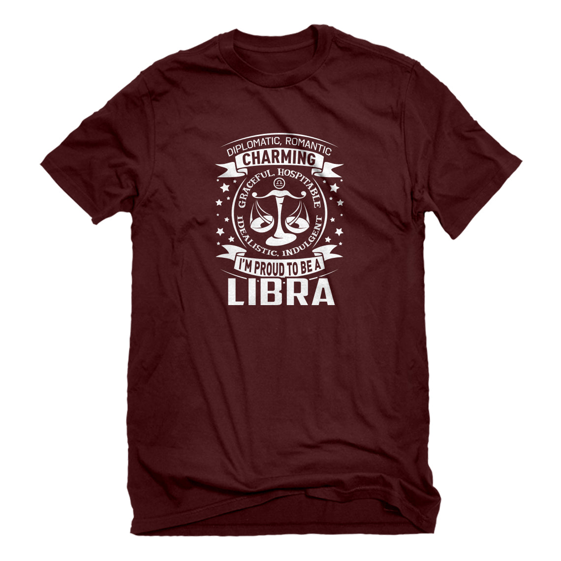 Mens Libra Astrology Zodiac Sign Unisex T-Shirt, image size:1140x1140