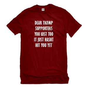 Mens Dear Trump Supporters Unisex T-shirt