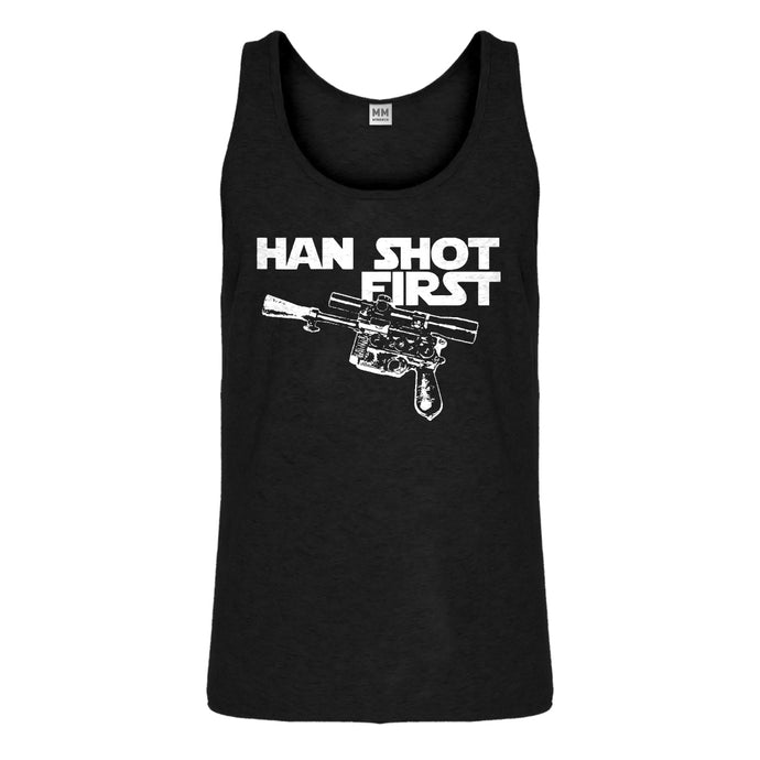 Tank Han Shot First Mens Jersey Tank Top