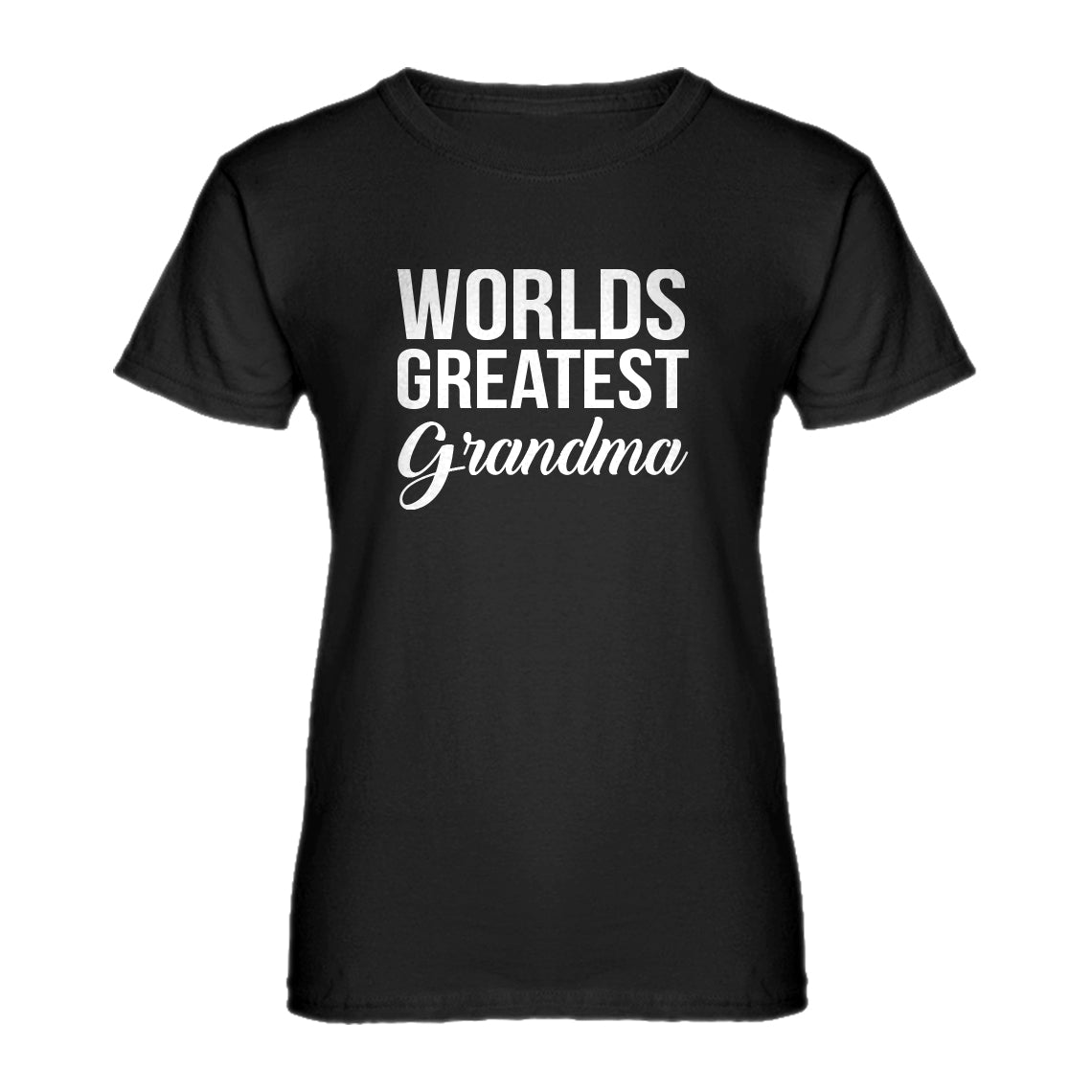 Womens World's Greatest Grandma Ladies' T-shirt