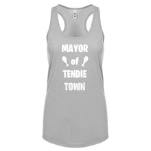 Mayor of Tendie Town Womens Racerback Tank Top