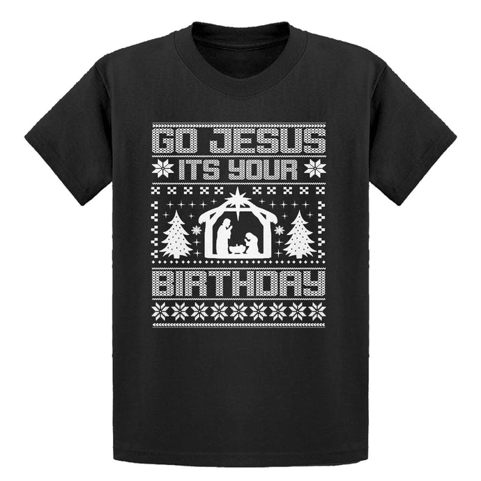 Youth Go Jesus Its Your Birthday Kids T-shirt