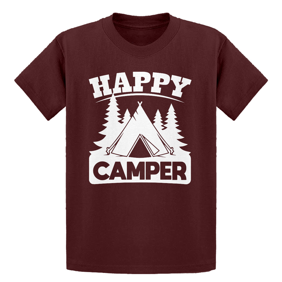 camper t shirts Youth Happy Camper Kids T-shirt