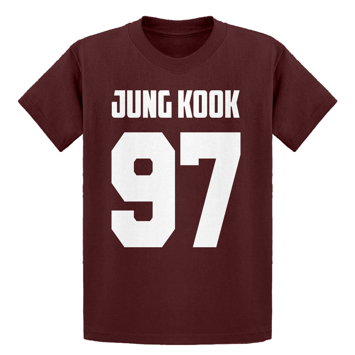 BTS Jung Kook ブラックTシャツ 01 Youth Jung Kook 97 Kids T-shirt – Indica Plateau