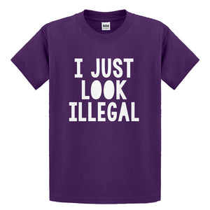 Youth I just Look Illegal Kids T-shirt