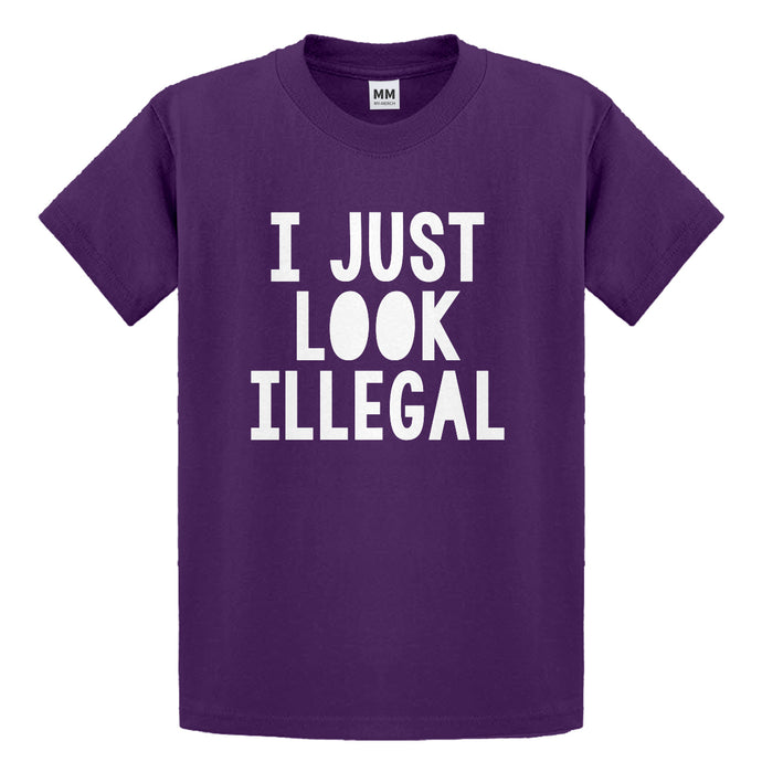 Youth I just Look Illegal Kids T-shirt