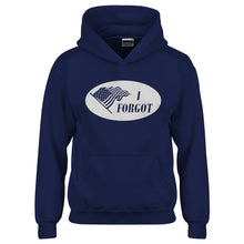 Youth I Forgot Election 2024 I Voted Sticker Kids Hoodie