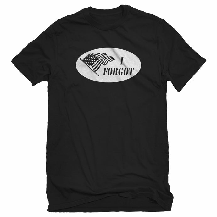 Mens I Forgot Election 2024 I Voted Sticker Unisex T-shirt