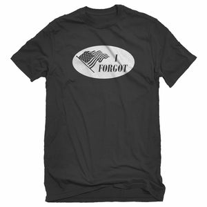 Mens I Forgot Election 2024 I Voted Sticker Unisex T-shirt