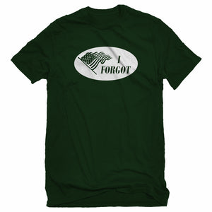 Mens I Forgot Election 2024 I Voted Sticker Unisex T-shirt