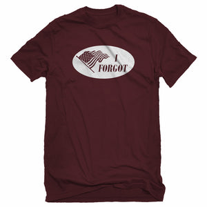 Mens I Forgot Election 2024 I Voted Sticker Unisex T-shirt