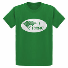 Youth I Forgot Election 2024 I Voted Sticker Kids T-shirt
