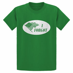 Youth I Forgot Election 2024 I Voted Sticker Kids T-shirt