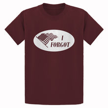 Youth I Forgot Election 2024 I Voted Sticker Kids T-shirt