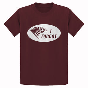 Youth I Forgot Election 2024 I Voted Sticker Kids T-shirt