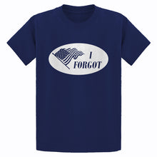 Youth I Forgot Election 2024 I Voted Sticker Kids T-shirt