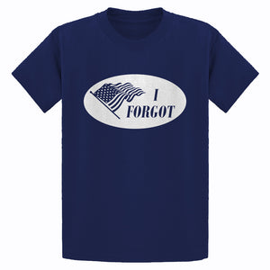 Youth I Forgot Election 2024 I Voted Sticker Kids T-shirt