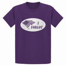 Youth I Forgot Election 2024 I Voted Sticker Kids T-shirt