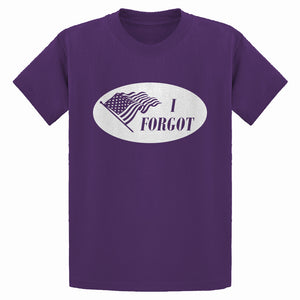 Youth I Forgot Election 2024 I Voted Sticker Kids T-shirt