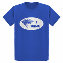 Youth I Forgot Election 2024 I Voted Sticker Kids T-shirt