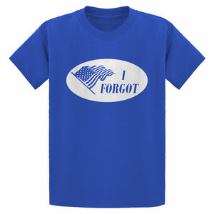 Youth I Forgot Election 2024 I Voted Sticker Kids T-shirt