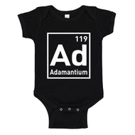 Baby Onesie Adamantium 100% Cotton Infant Bodysuit