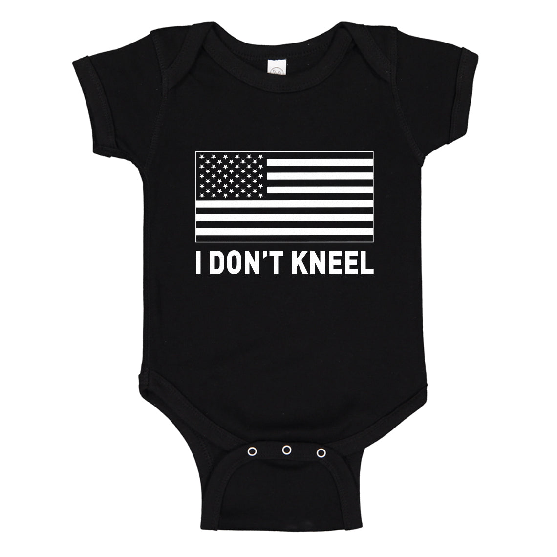 Baby Onesie I Don't Kneel 100% Cotton Infant Bodysuit