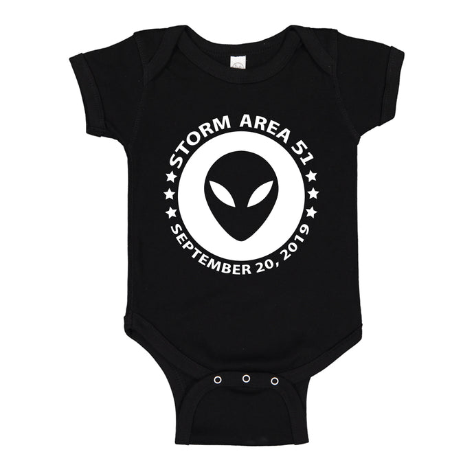 Baby Onesie Storming Area 51 100% Cotton Infant Bodysuit