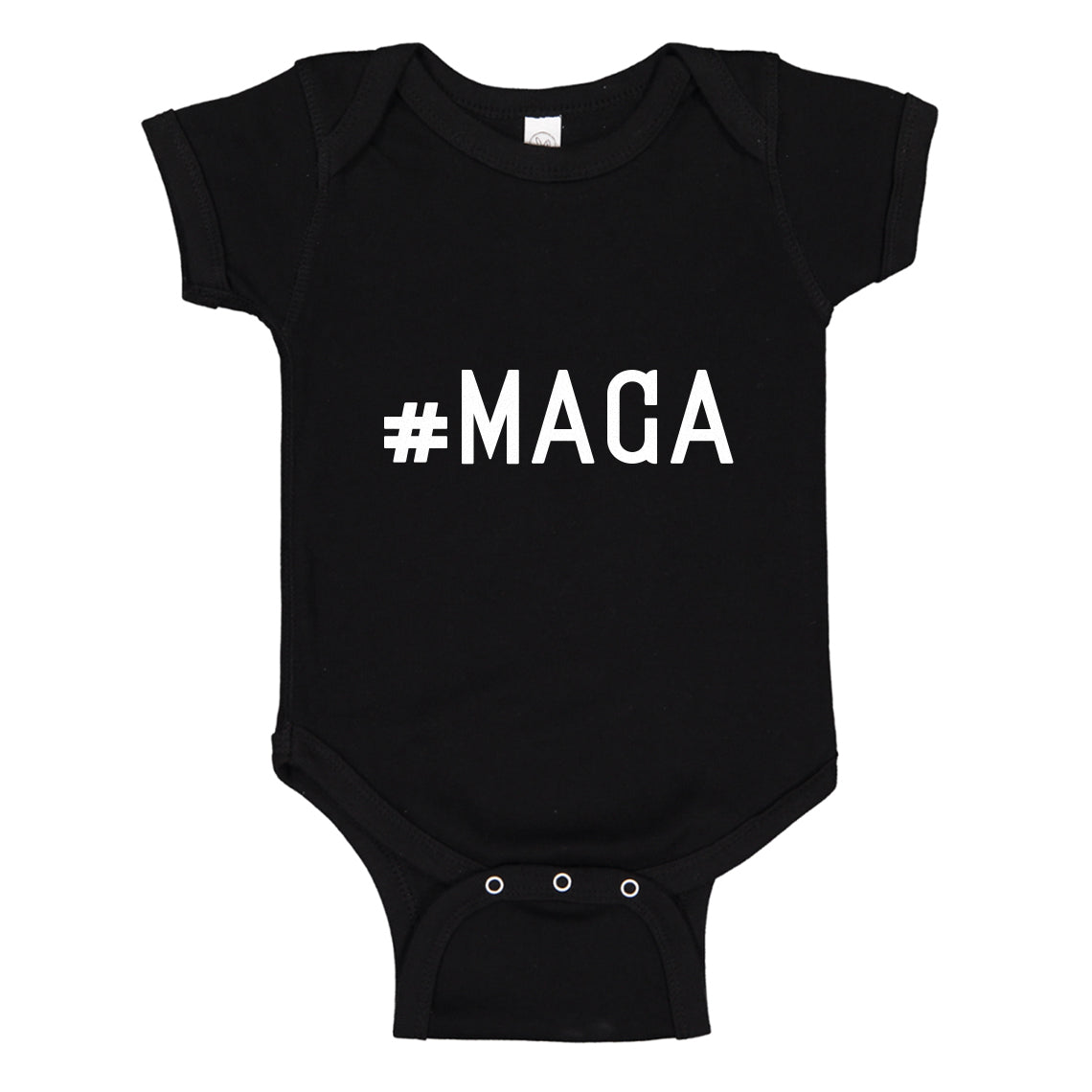 Baby Onesie #MAGA 100% Cotton Infant Bodysuit