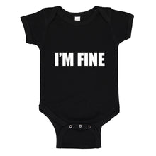 Baby Onesie I'm Fine 100% Cotton Infant Bodysuit