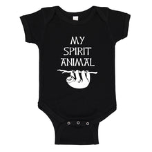 Baby Onesie Sloth is my Spirit Animal 100% Cotton Infant Bodysuit