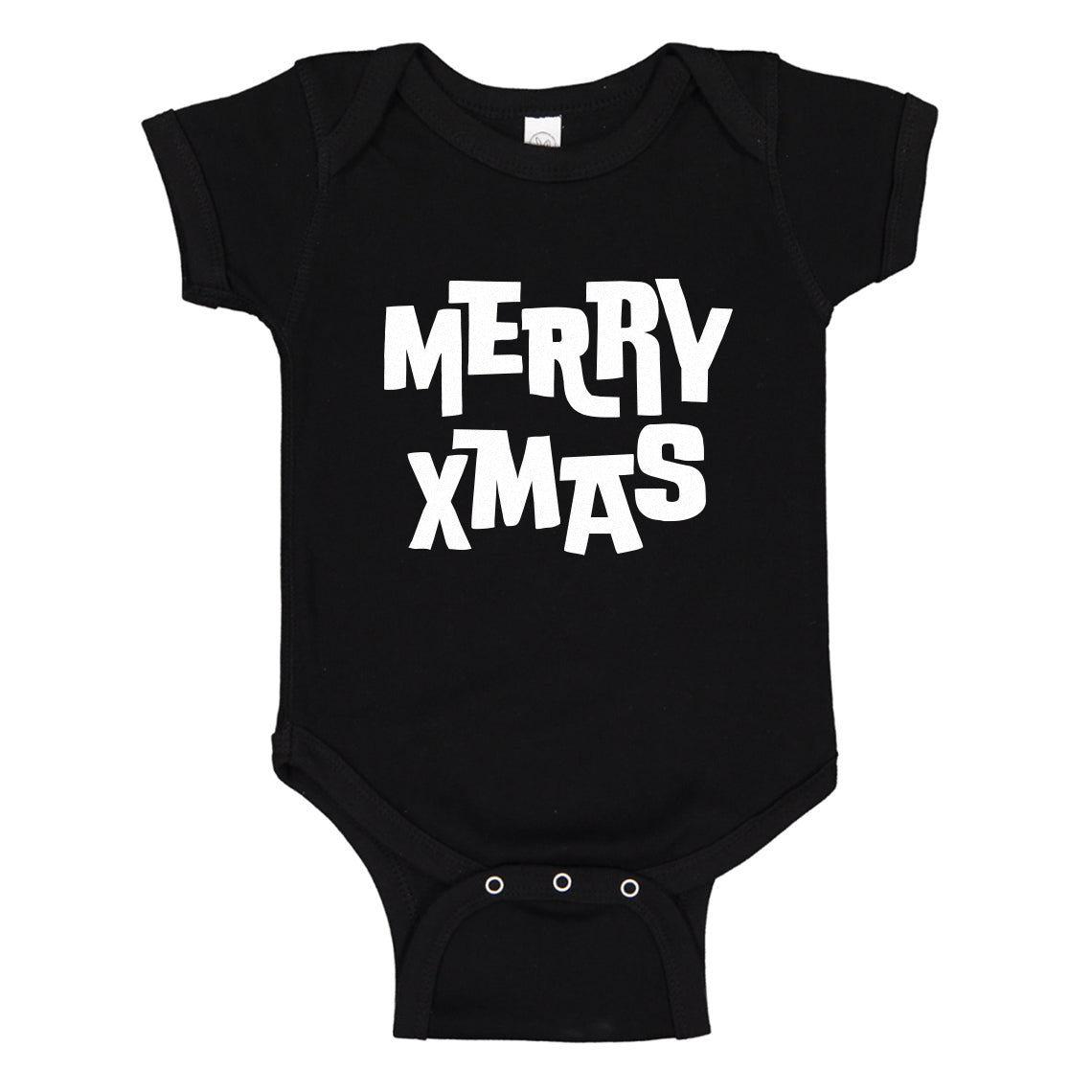 Baby Onesie Merry Xmas 100% Cotton Infant Bodysuit