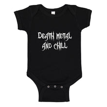 Baby Onesie Death Metal and Chill 100% Cotton Infant Bodysuit