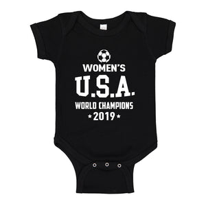 Baby Onesie World Soccer Champs 2019 100% Cotton Infant Bodysuit
