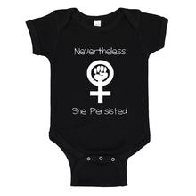 Baby Onesie Nevertheless She Persisted 100% Cotton Infant Bodysuit