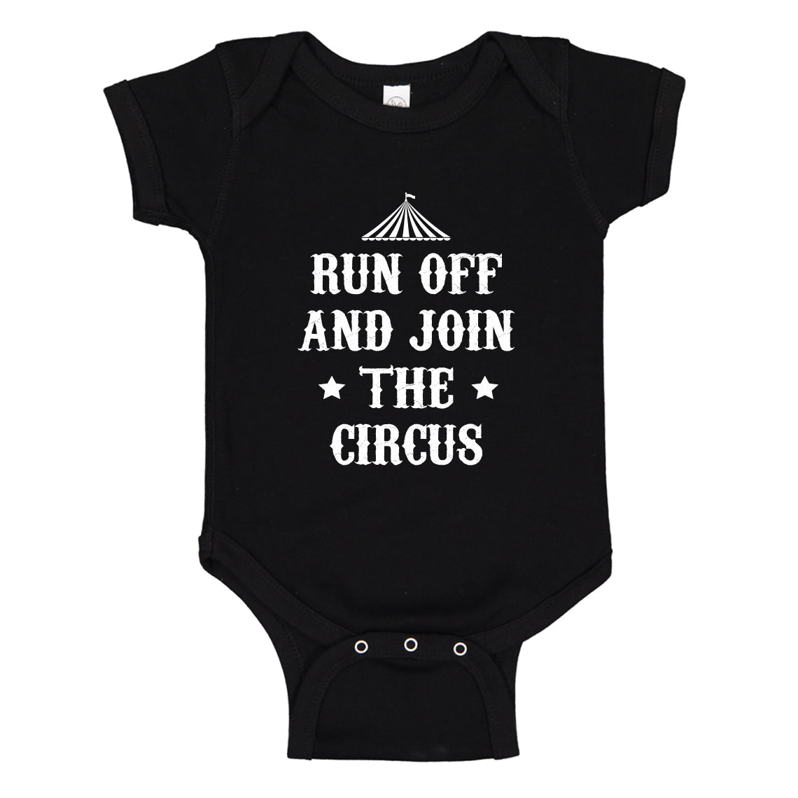 Baby Onesie Join the Circus 100% Cotton Infant Bodysuit