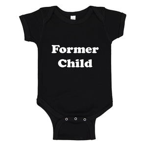 Baby Onesie Former Child 100% Cotton Infant Bodysuit