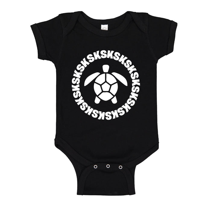 Baby Onesie Turtle Sksksk 100% Cotton Infant Bodysuit