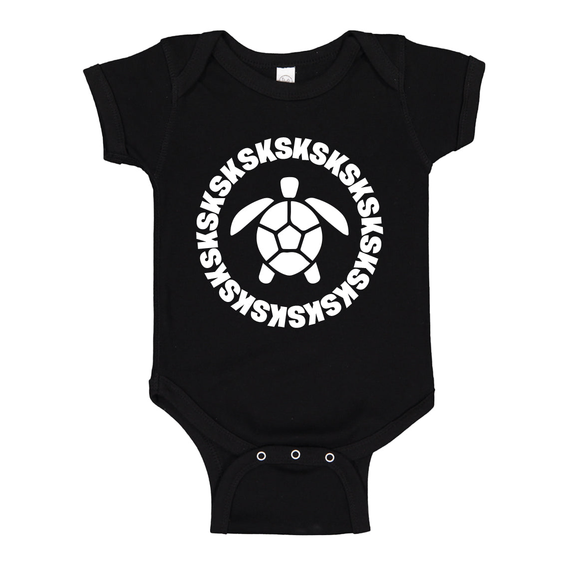 Baby Onesie Turtle Sksksk 100% Cotton Infant Bodysuit