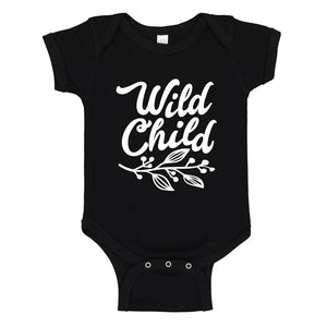 Baby Onesie Wild Child 100% Cotton Infant Bodysuit