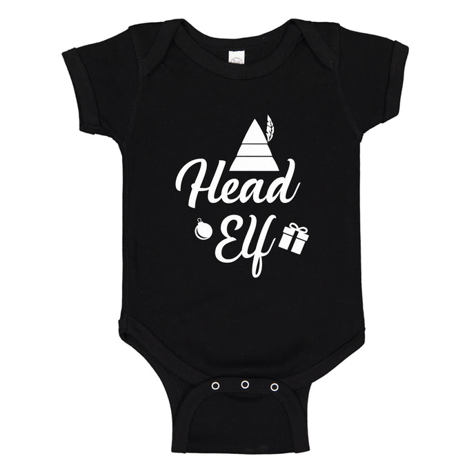 Baby Onesie Head Elf 100% Cotton Infant Bodysuit