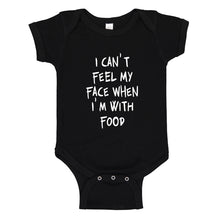 Baby Onesie I Can't Feel My Face 100% Cotton Infant Bodysuit