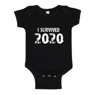 Baby Onesie I Survived 2020 100% Cotton Infant Bodysuit