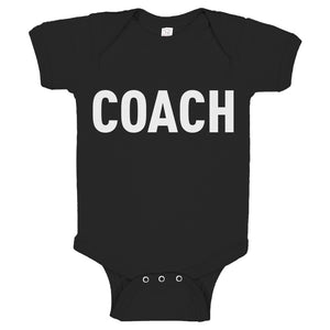 Baby Onesie Coach 100% Cotton Infant Bodysuit