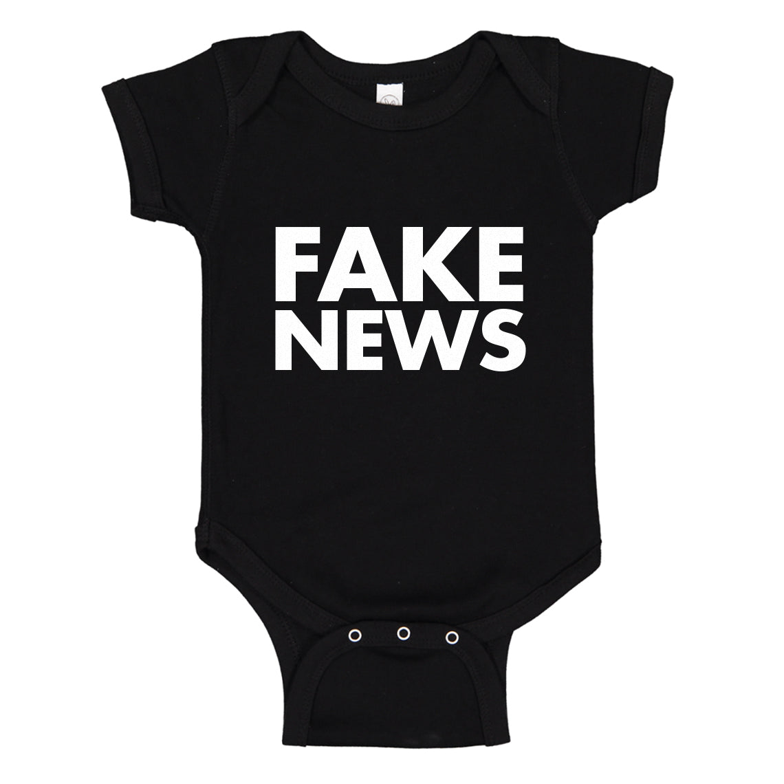 Baby Onesie FAKE NEWS 100% Cotton Infant Bodysuit