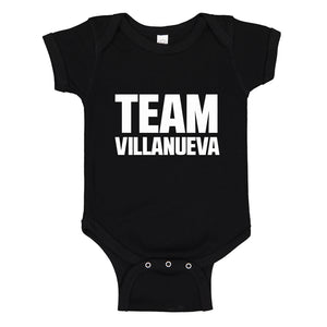Baby Onesie Team Villaneuva 100% Cotton Infant Bodysuit