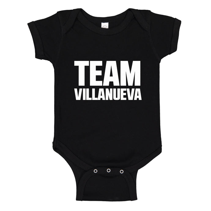 Baby Onesie Team Villaneuva 100% Cotton Infant Bodysuit